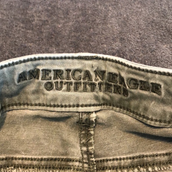Women’s size 6 American Eagle outfitters green jeans - Picture 9 of 12